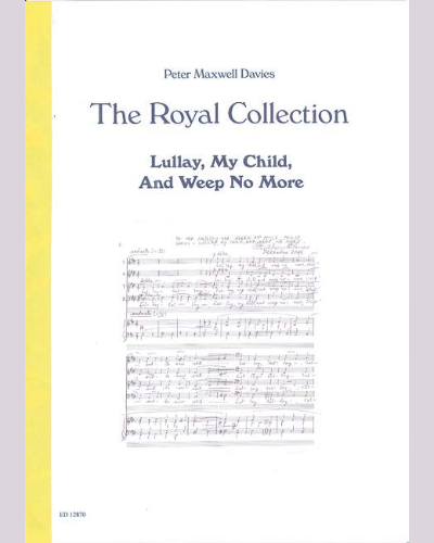 Lullay, My Child, And Weep No More — 马克斯韦尔·戴维斯