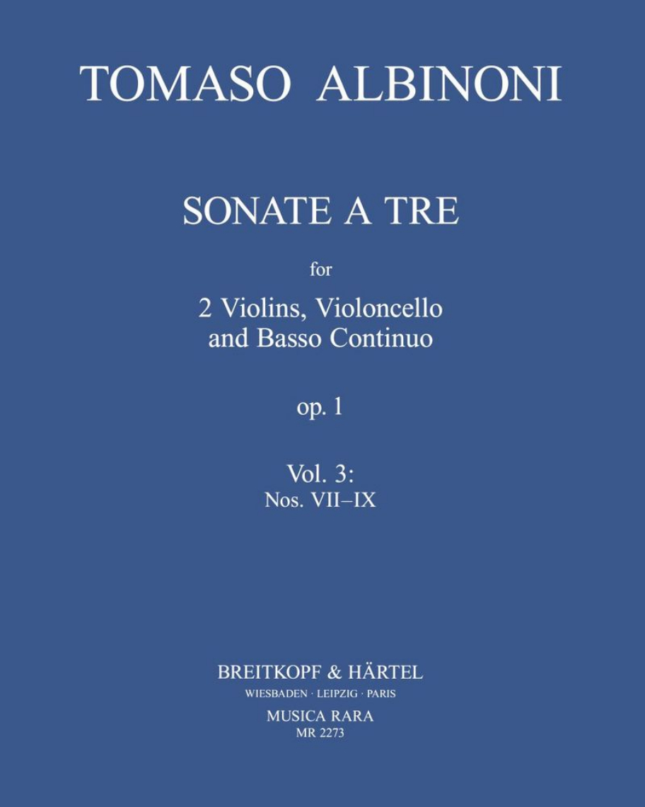Sonatas Nos. 7-9, op. 1 — 阿尔比诺尼
