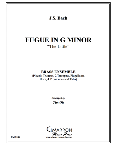 Fugue in G minor, BWV 578 — 巴赫