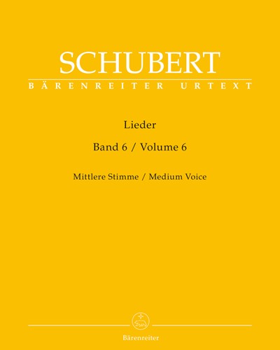 Lieder, Vol. 6 — Franz Schubert