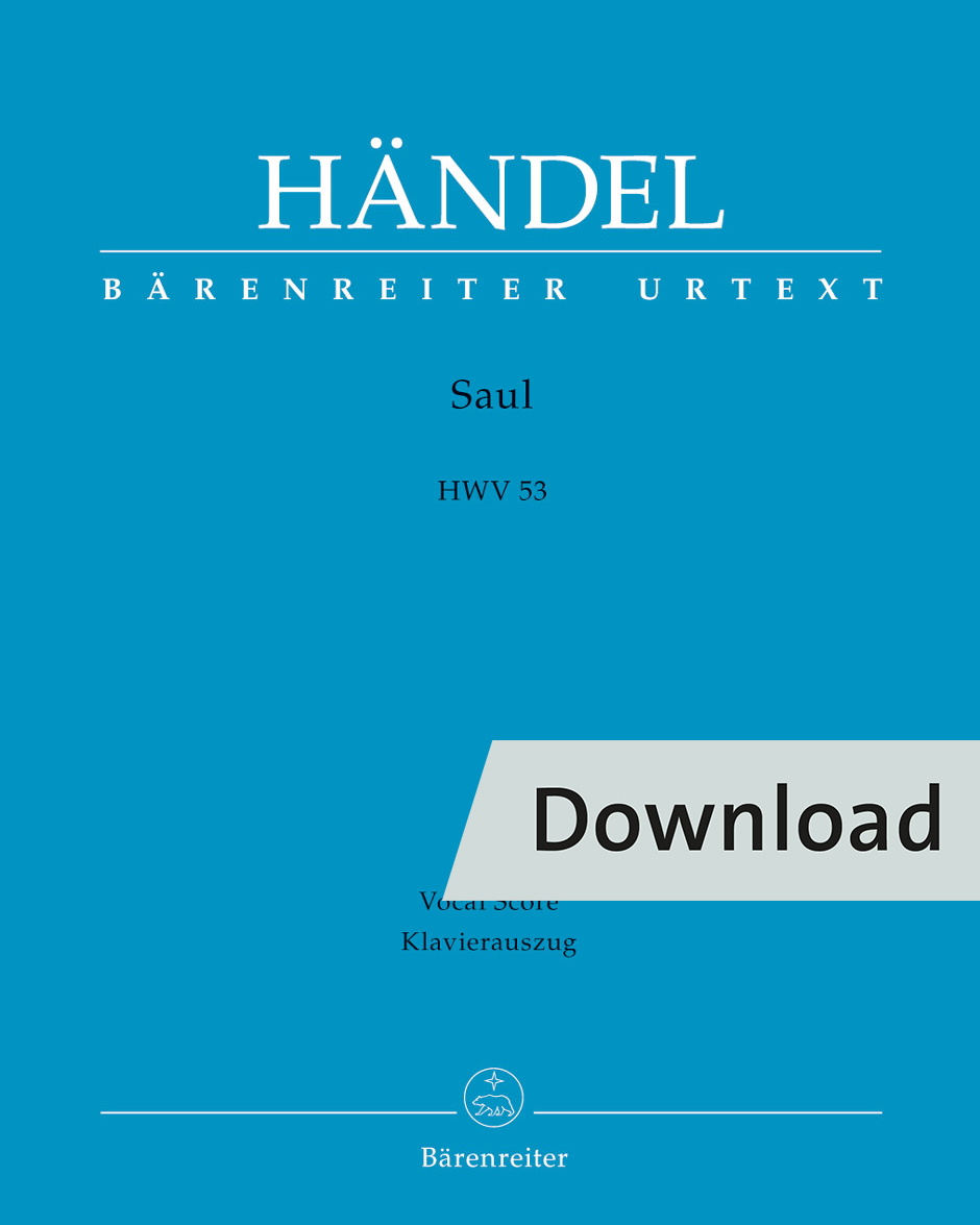 Saul HWV 53 — George Frideric Handel