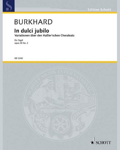 In dulci jubilo — Willy Burkhard