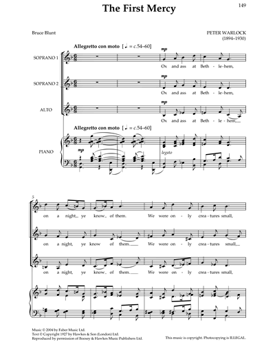 The First Mercy — Peter Warlock