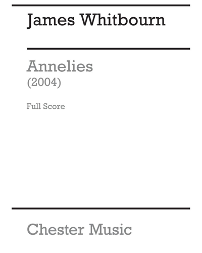 Annelies — James Whitbourn