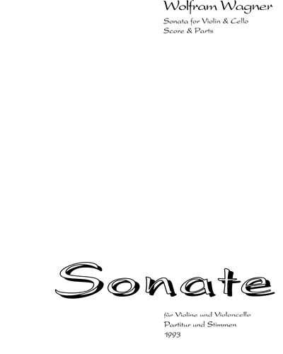 Sonata — Wolfram Wagner