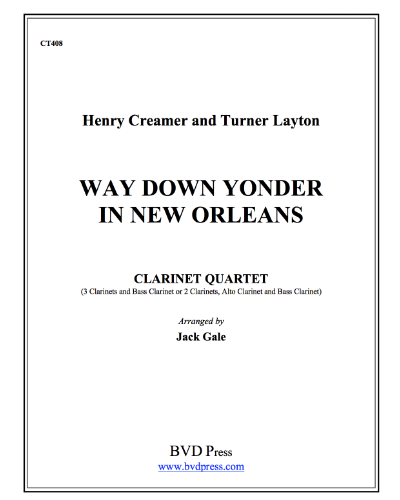 Way Down Yonder in New Orleans — Henry Creamer