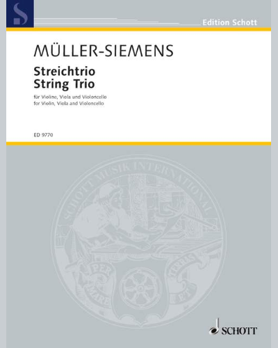 String trio — Detlev Müller-Siemens