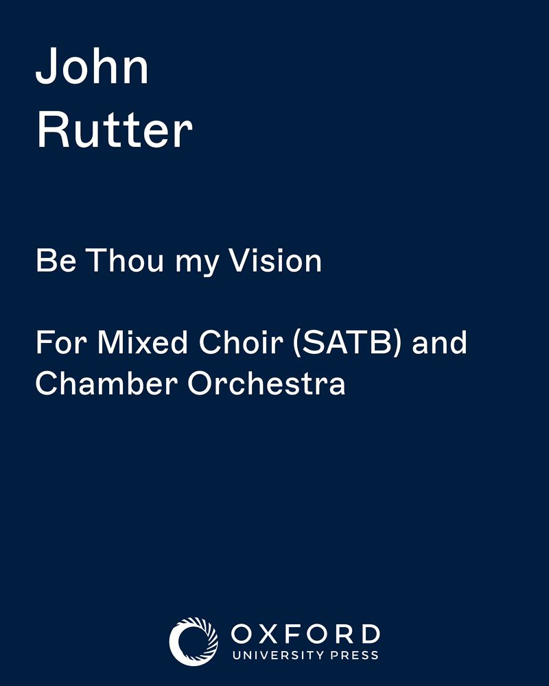 Be Thou my Vision — 约翰·拉特