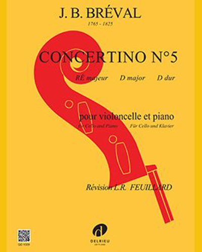 Concertino No. 5 in D major — Jean-Baptiste Bréval