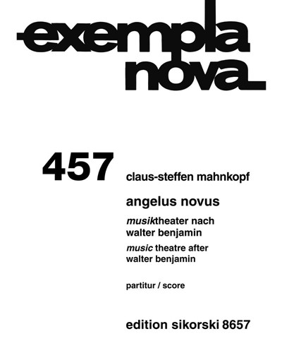 Angelus Novus — Claus-Steffen Mahnkopf