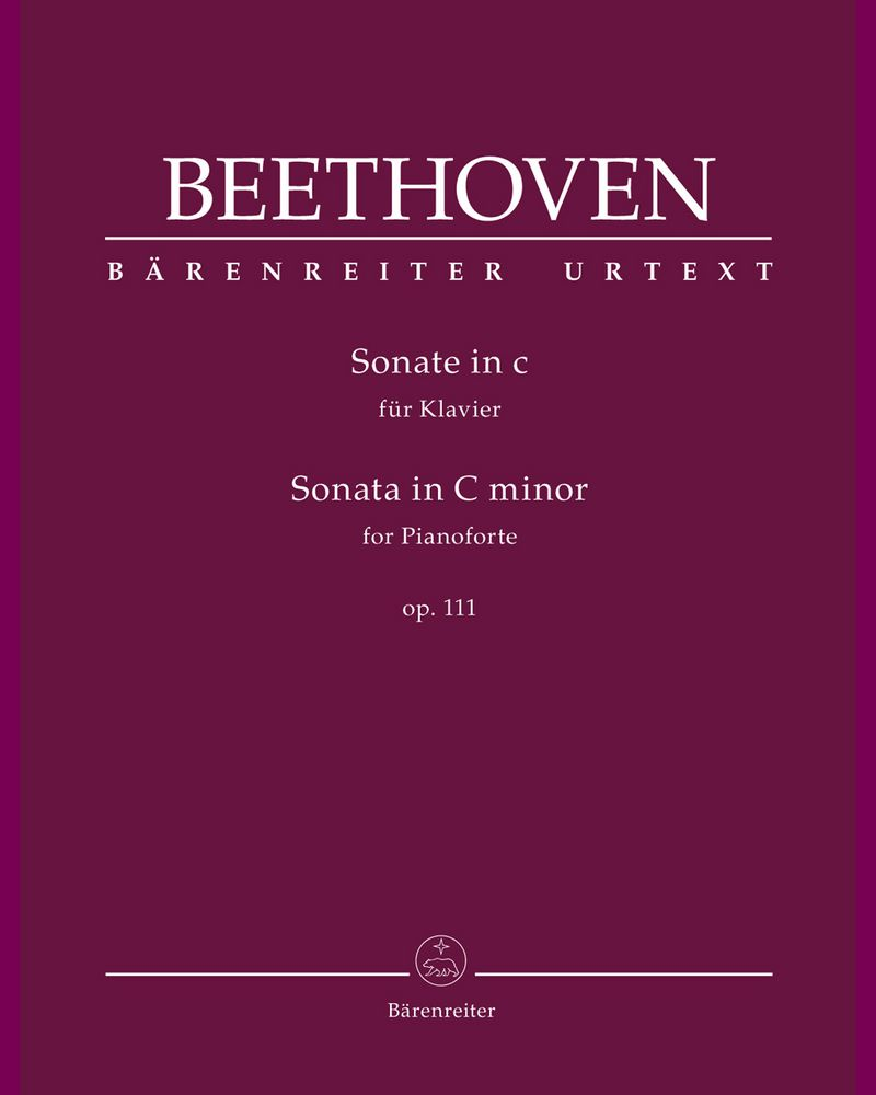 Sonata in C minor, op. 111 — Ludwig van Beethoven