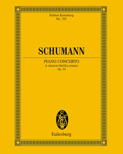 Piano Concerto in A minor, op. 54 — Robert Schumann