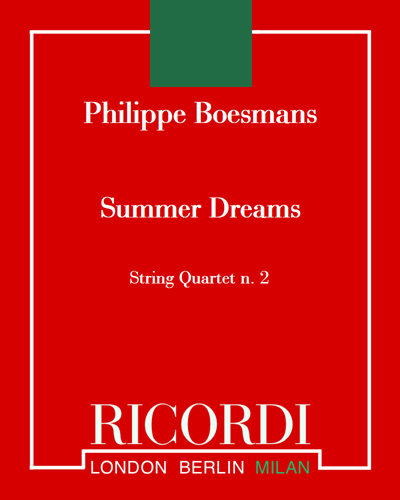 Summer Dreams — Philippe Boesmans