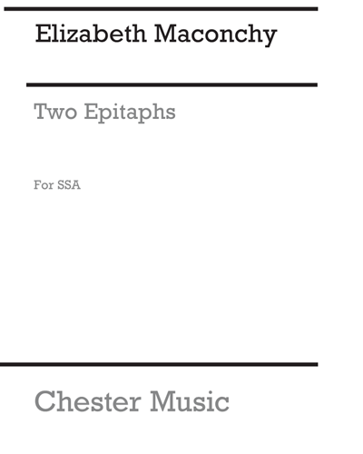 Two Epitaphs for SSA — 伊丽莎白·麦康基