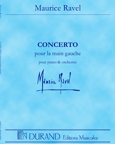 Concerto pour la main gauche — 拉威尔