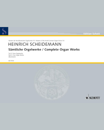 Complete Organ Works — Heinrich Scheidemann
