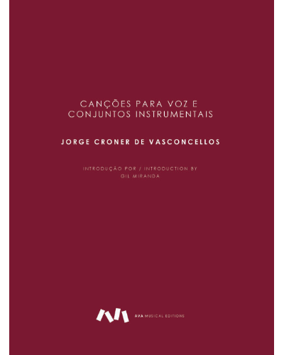 Songs for Voice and Instrumental Ensemble — Jorge Croner de Vasconcellos