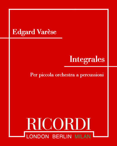 Integrales — 瓦雷兹