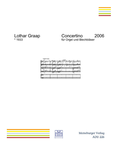 Concertino for Organ and Brass Ensemble — Lothar Graap