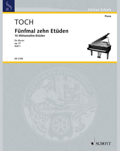 Ten Etudes, op. 57 — 恩斯特·托赫