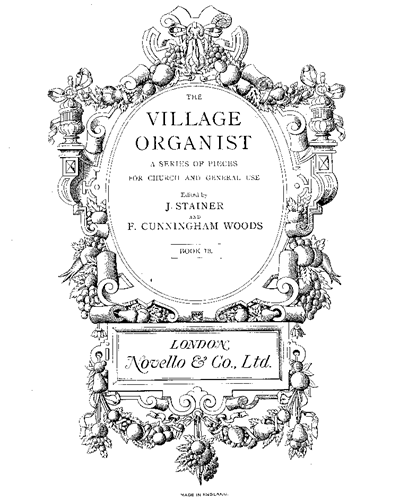The Village Organist, Book 13 — Various