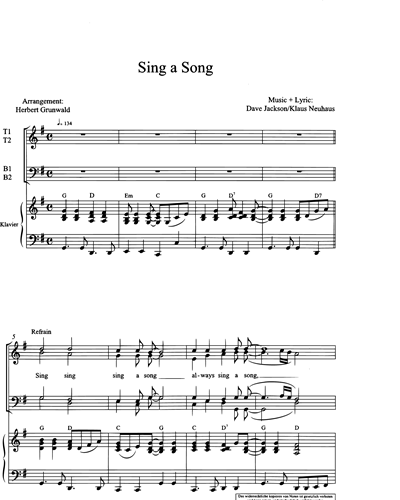 Sing a Song — Dave Jackson