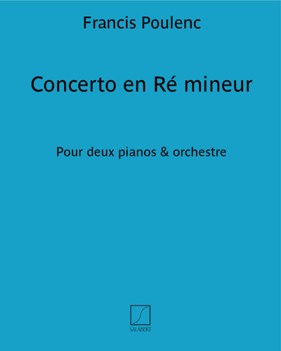 Concerto in D minor — 普朗克