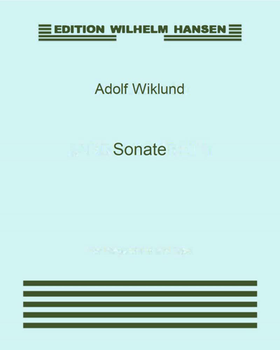 Sonata, op. 5 — Adolf Wiklund