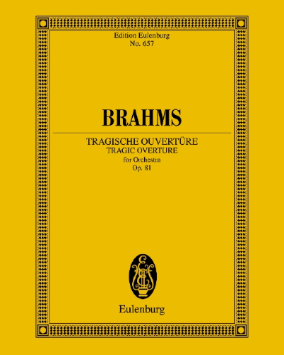 Tragic Overture, op. 81 — 勃拉姆斯