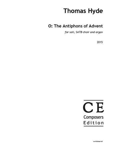 O: The Antiphons of Advent — Thomas Hyde