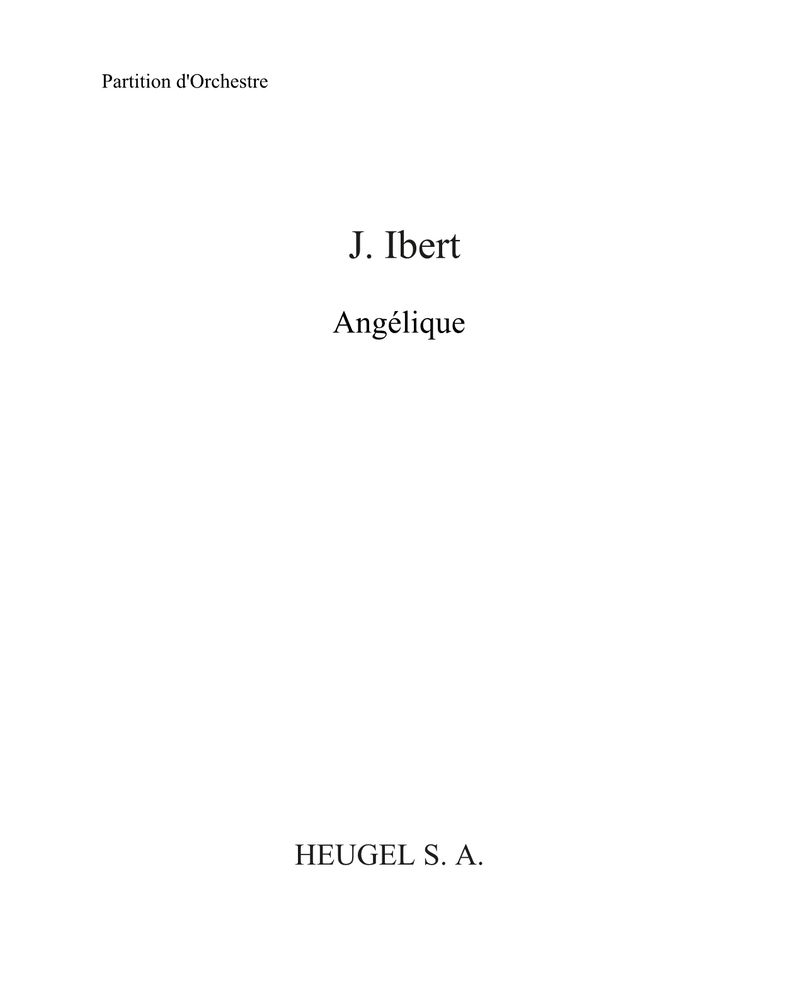 Angélique — 雅克·伊贝尔