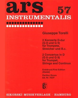 Two Concertos in D major — 托雷利