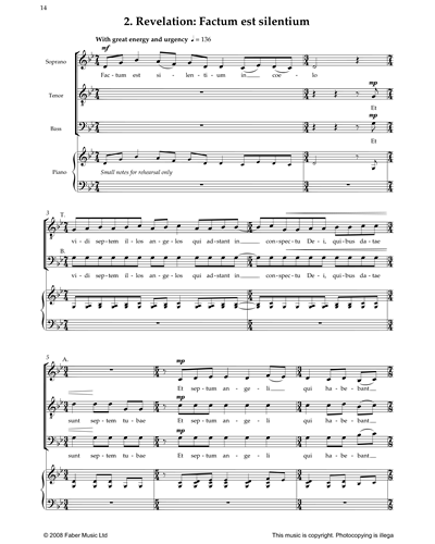 Revelation: Factum est silentium (No. 2 from 'Eternal Light') — Howard Goodall