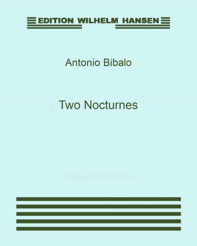 Two Nocturnes, op. — Antonio Bibalo