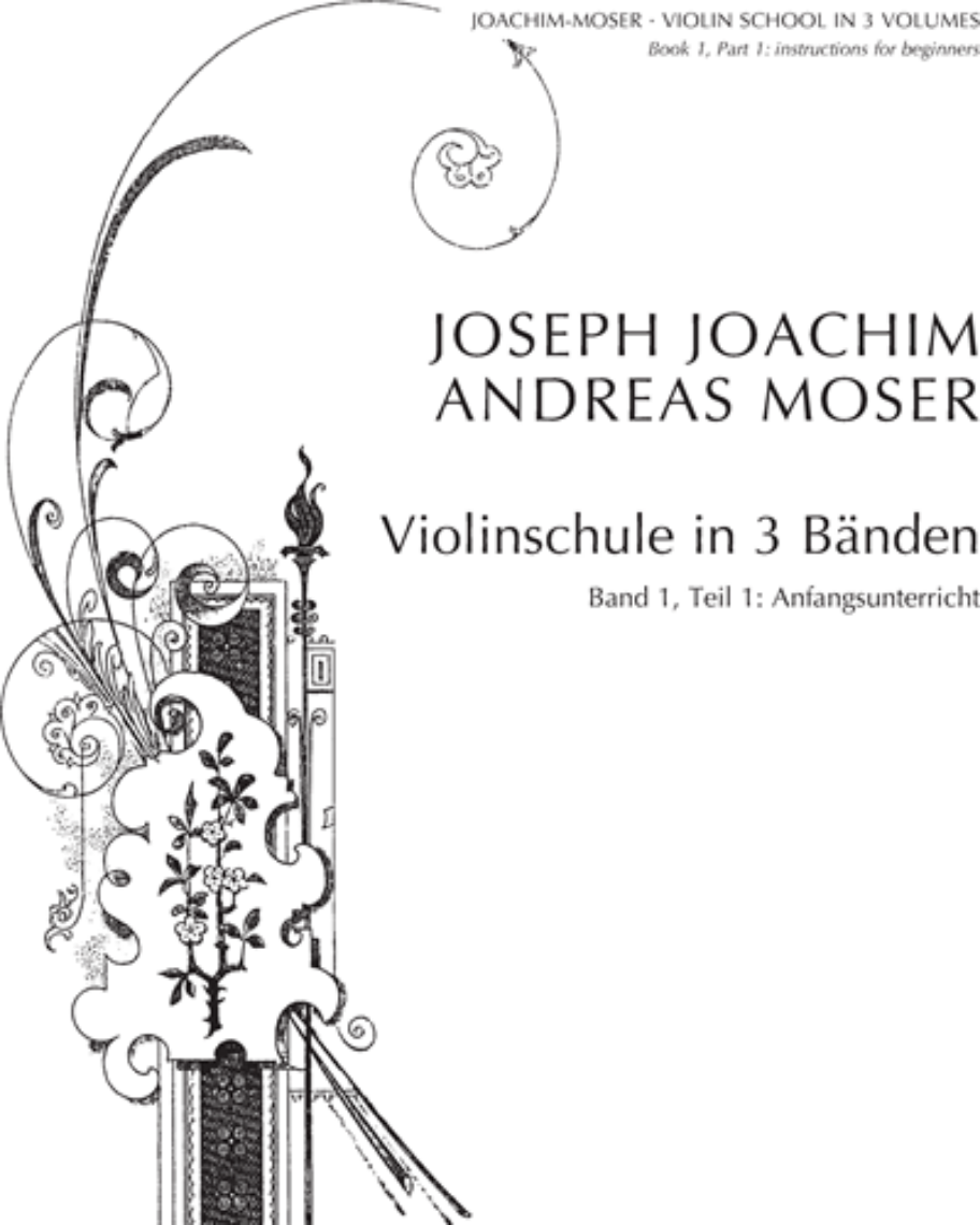Violinschule, Vol. 1 — 约瑟夫·约阿希姆