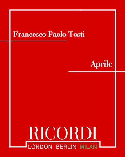 Aprile (in C major) — 托斯蒂