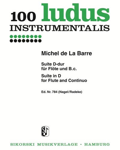 Suite in D major — Michel de la Barre