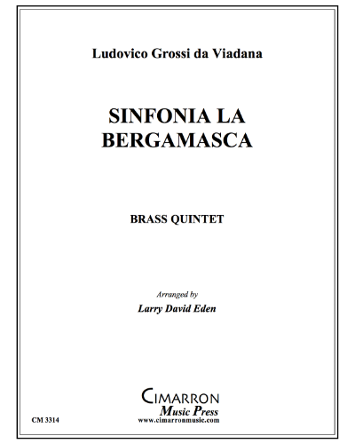 Sinfonia 'La Bergamasca' — Lodovico Grossi da Viadana