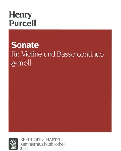 Sonata in G minor — Henry Purcell