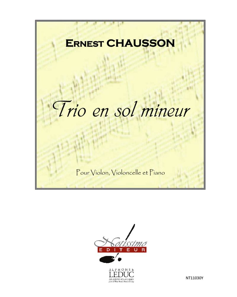 Trio in G minor — 肖松
