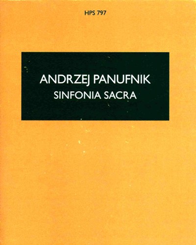 Sinfonia Sacra — 安德热·帕努夫尼克