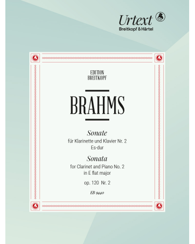 Sonata No. 2 in E-flat major, op. 120 — 勃拉姆斯