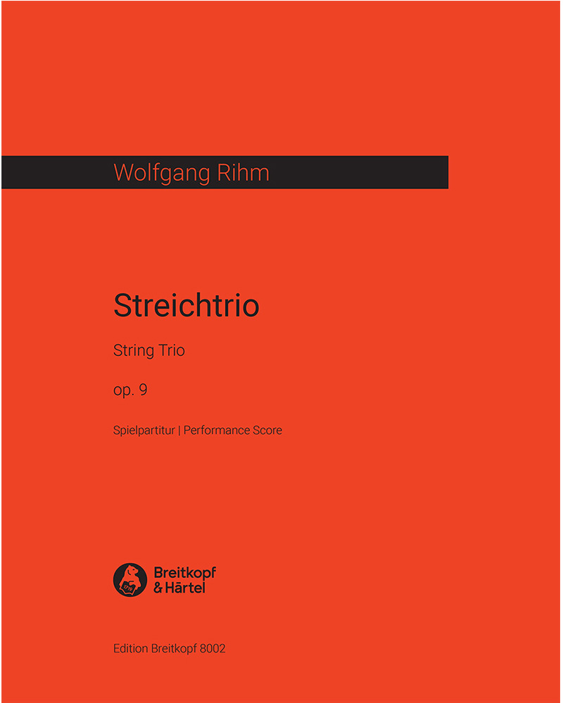 Streichtrio op. 9 — 沃尔夫冈·里姆