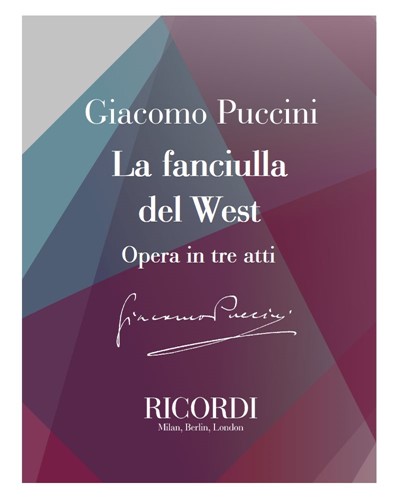 La fanciulla del west [Traditional] — 普契尼