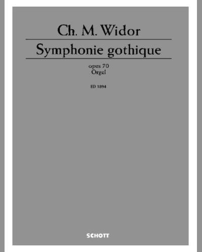 Symphonie gothique — 维多尔