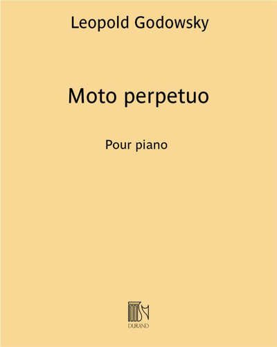 Moto perpetuo — 戈多夫斯基