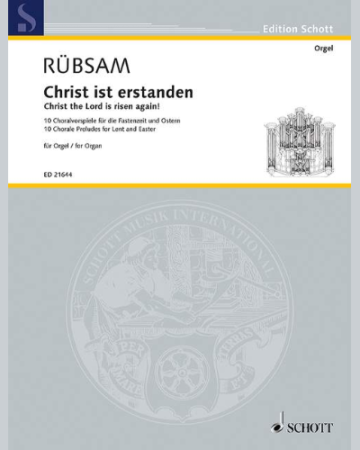 Christ the Lord is risen again! — Wolfgang Ruebsam