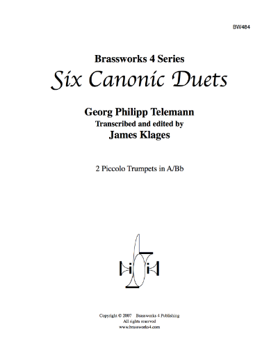 6 Canonic Duets — 泰勒曼