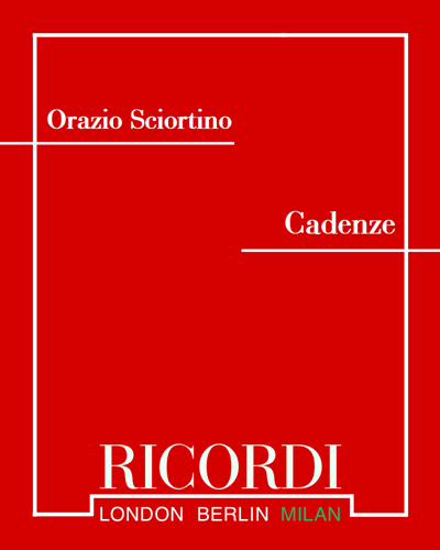 Cadenze per i concerti per piano e orchestra di Mozart — Orazio Sciortino