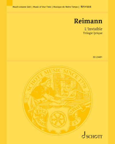 L'Invisible — Aribert Reimann